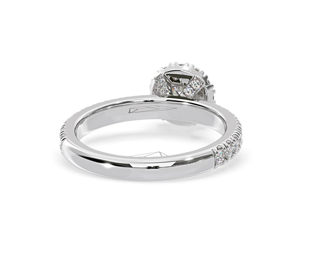 Alessandra Diamond Engagement Ring Platinum 1.10CT G/SI2 - Image 50