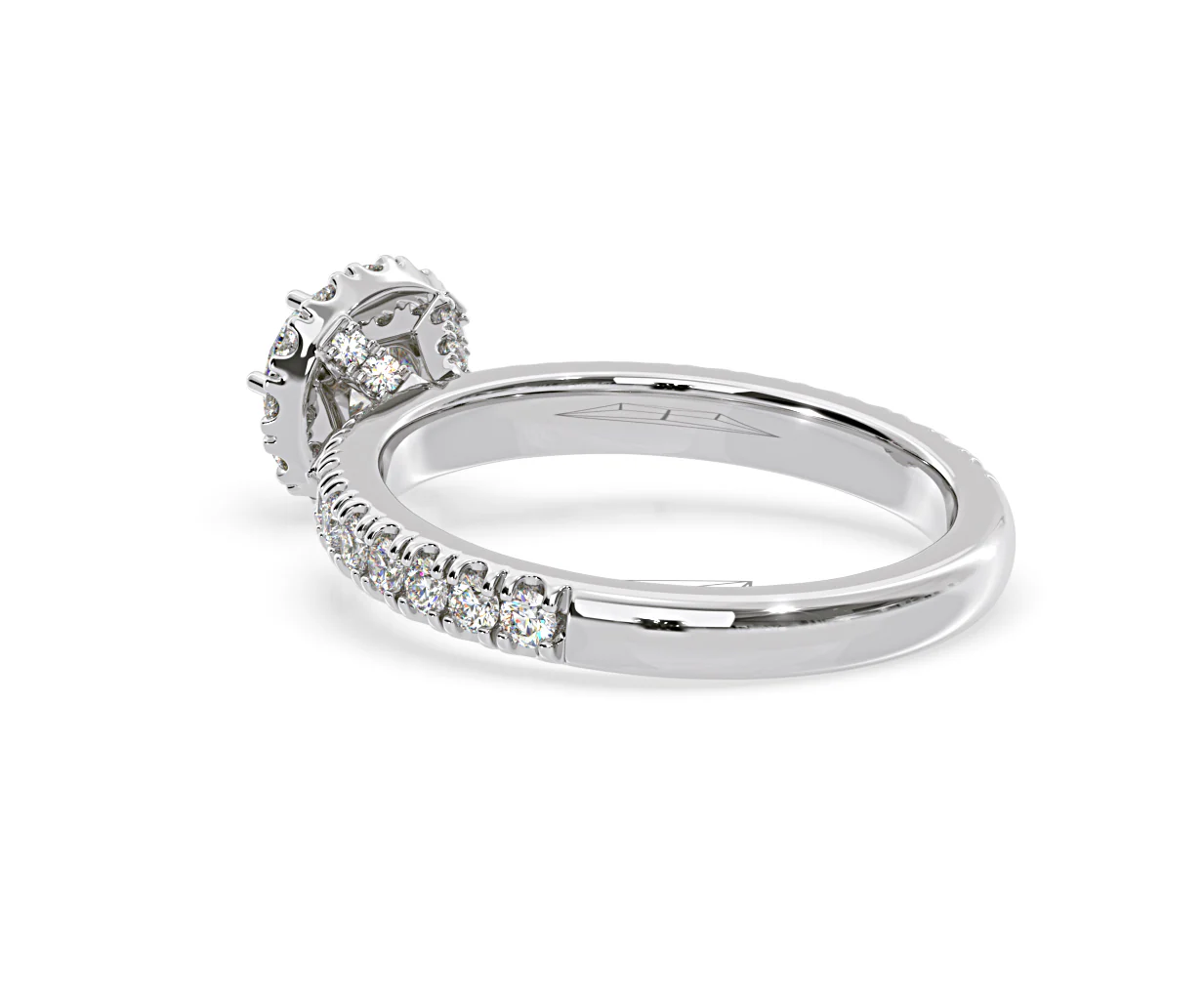 Alessandra GIA Diamond Engagement Ring Platinum 1.35CT G/VS2 - Image 37