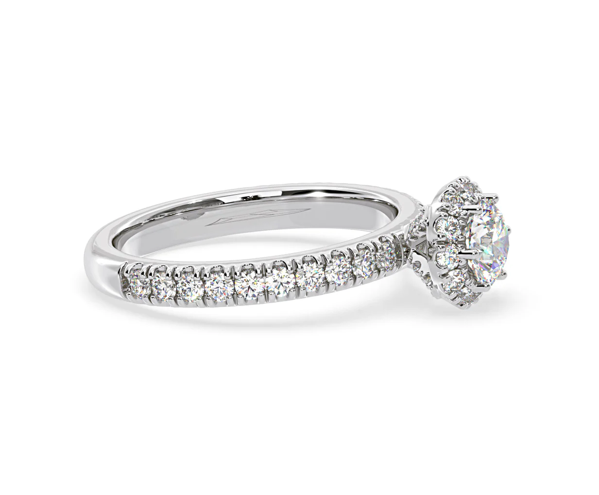 Alessandra GIA Diamond Engagement Ring Platinum 1.35CT G/VS2 - Image 71