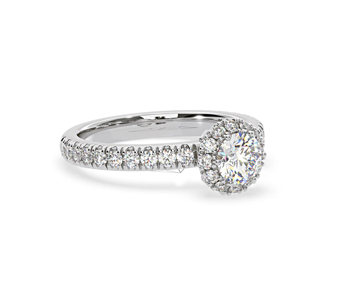 Alessandra GIA Diamond Engagement Ring Platinum 1.35CT G/VS2 - Image 79