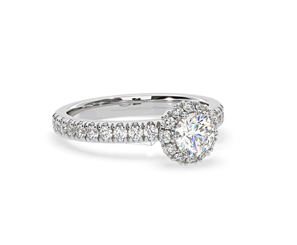 Alessandra GIA Diamond Engagement Ring Platinum 1.35CT G/VS2 - Image 80