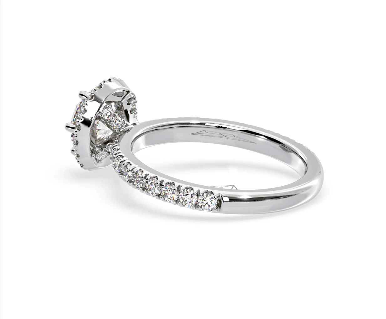 Alessandra GIA Diamond Engagement Ring Platinum 1.70CT G/VS2 - Image 34