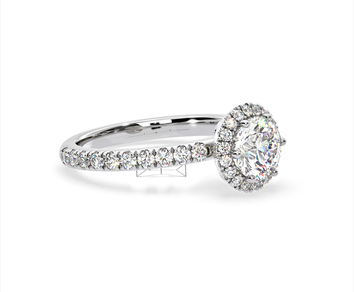 Alessandra GIA Diamond Engagement Ring Platinum 1.70CT G/VS2 - Image 76