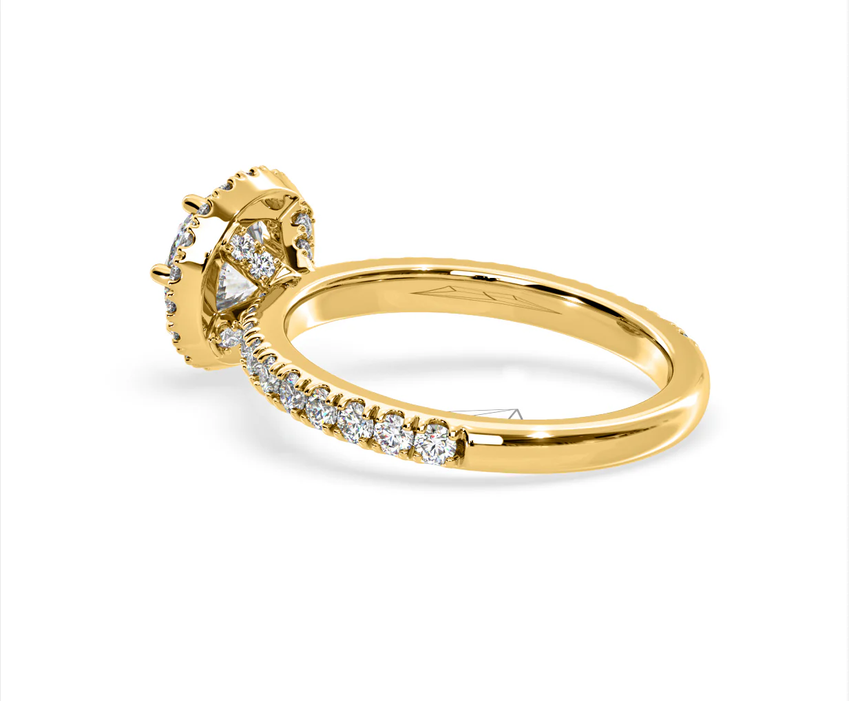 Alessandra Lab Diamond Engagement Ring 18KW Gold 2.60CT F/VS1 - Image 35