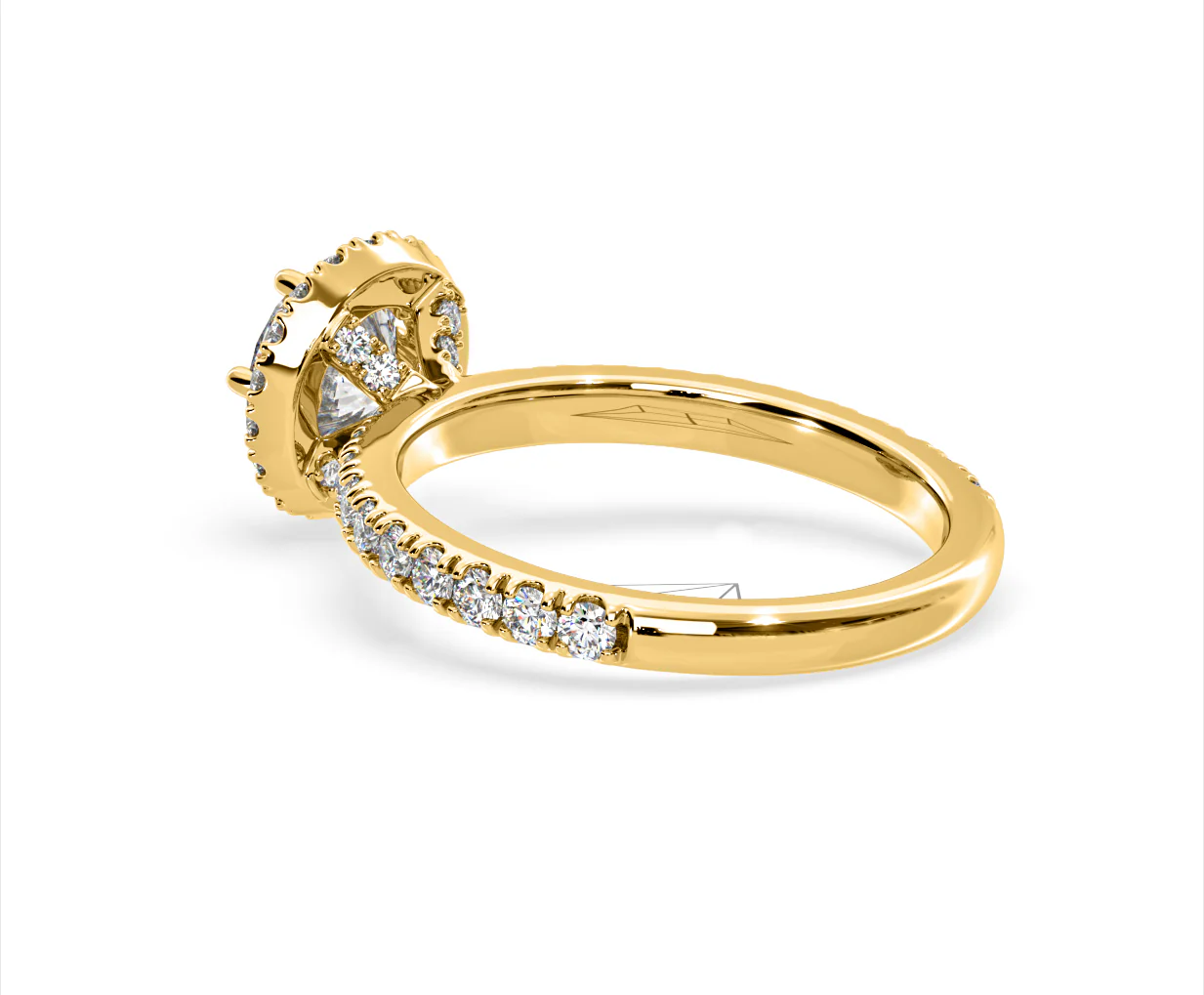 Alessandra Lab Diamond Engagement Ring 18KW Gold 2.60CT F/VS1 - Image 36