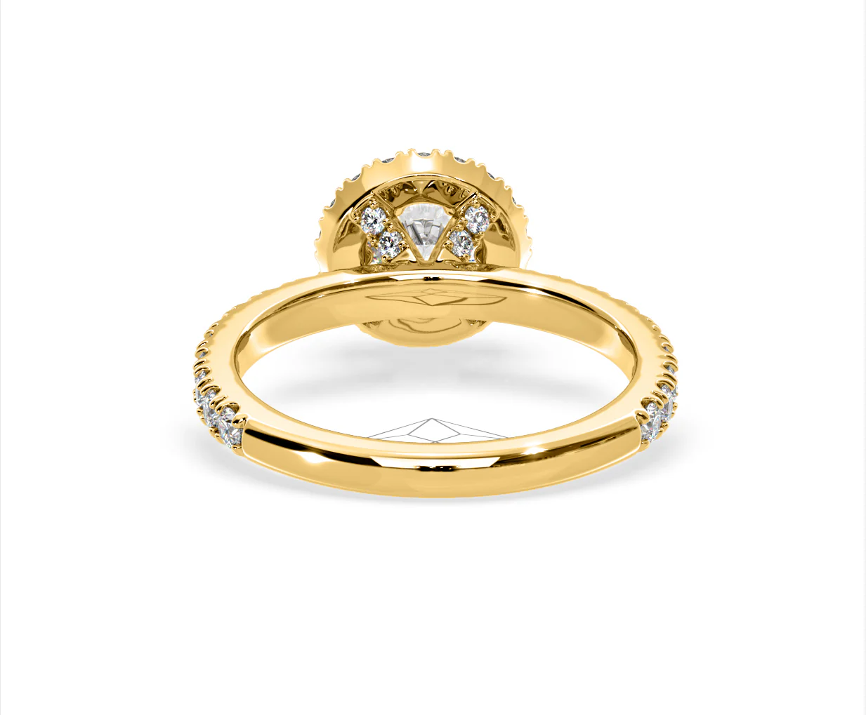 Alessandra Lab Diamond Engagement Ring 18KW Gold 2.60CT F/VS1 - Image 46