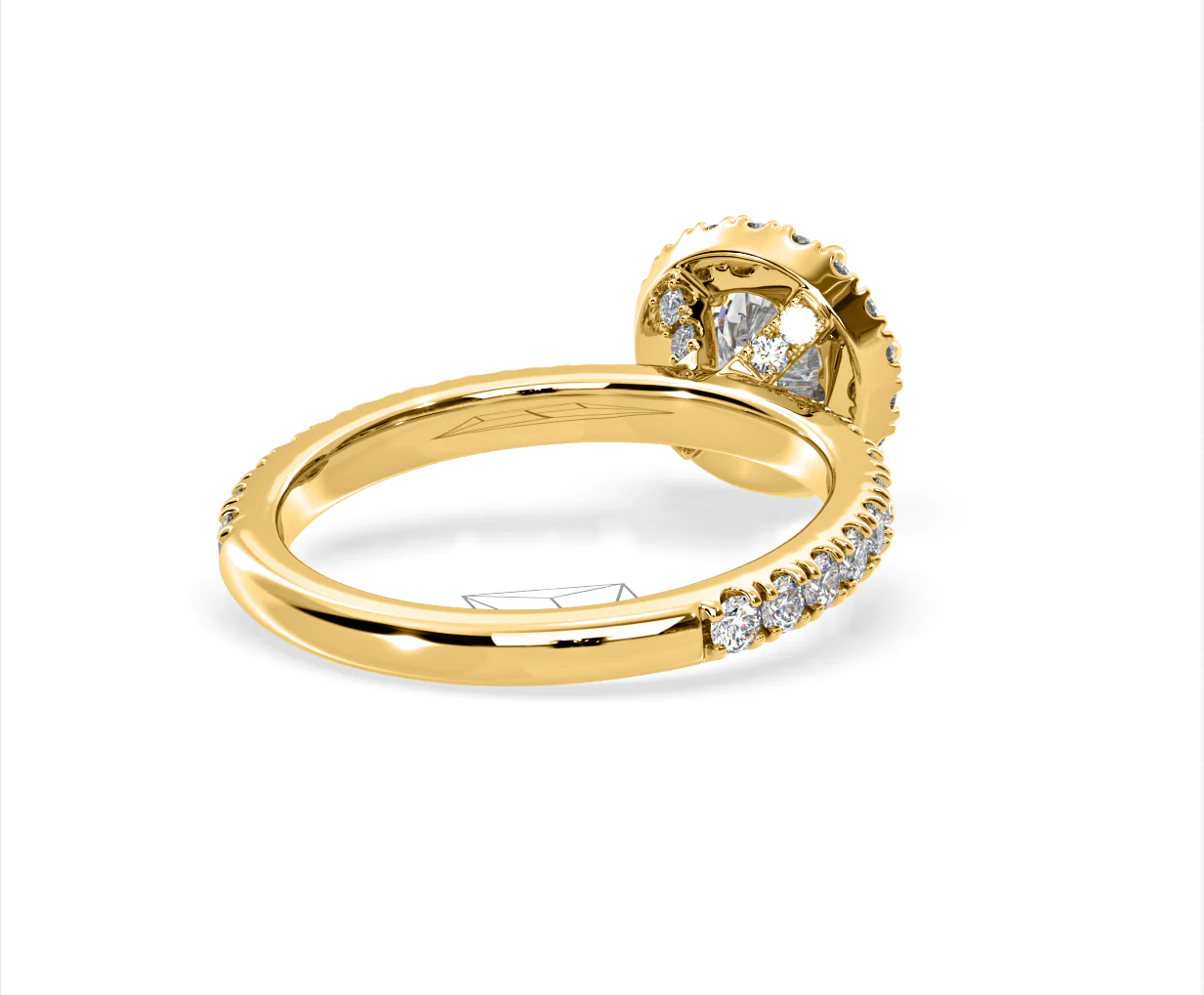 Alessandra Lab Diamond Engagement Ring 18KW Gold 2.60CT F/VS1 - Image 53