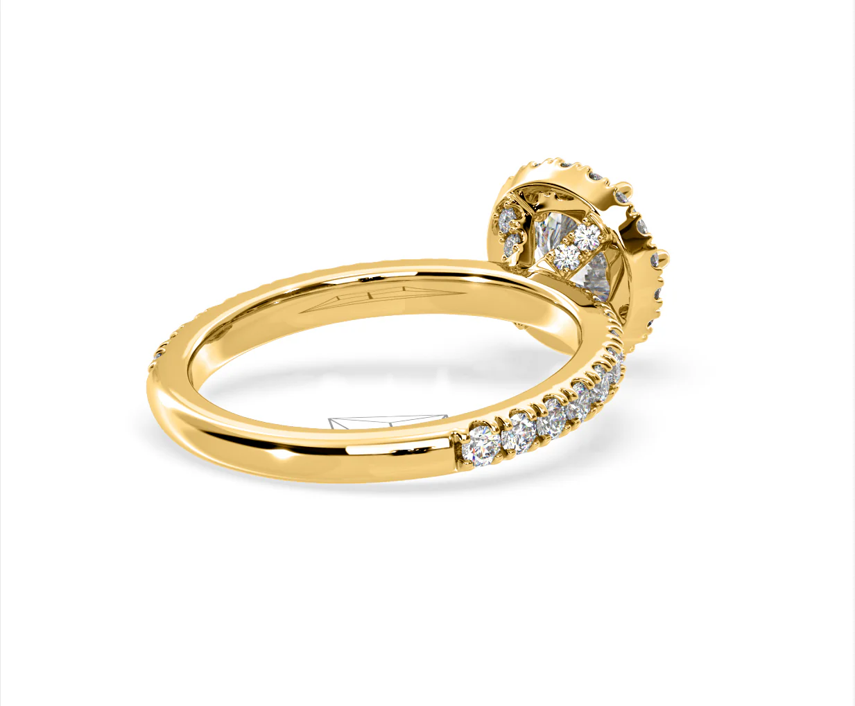 Alessandra Lab Diamond Engagement Ring 18KW Gold 2.60CT F/VS1 - Image 55