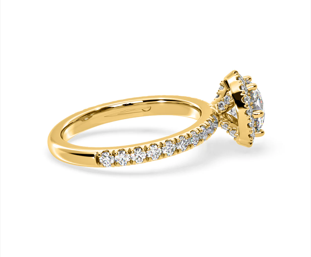 Alessandra Lab Diamond Engagement Ring 18KW Gold 2.60CT F/VS1 - Image 64