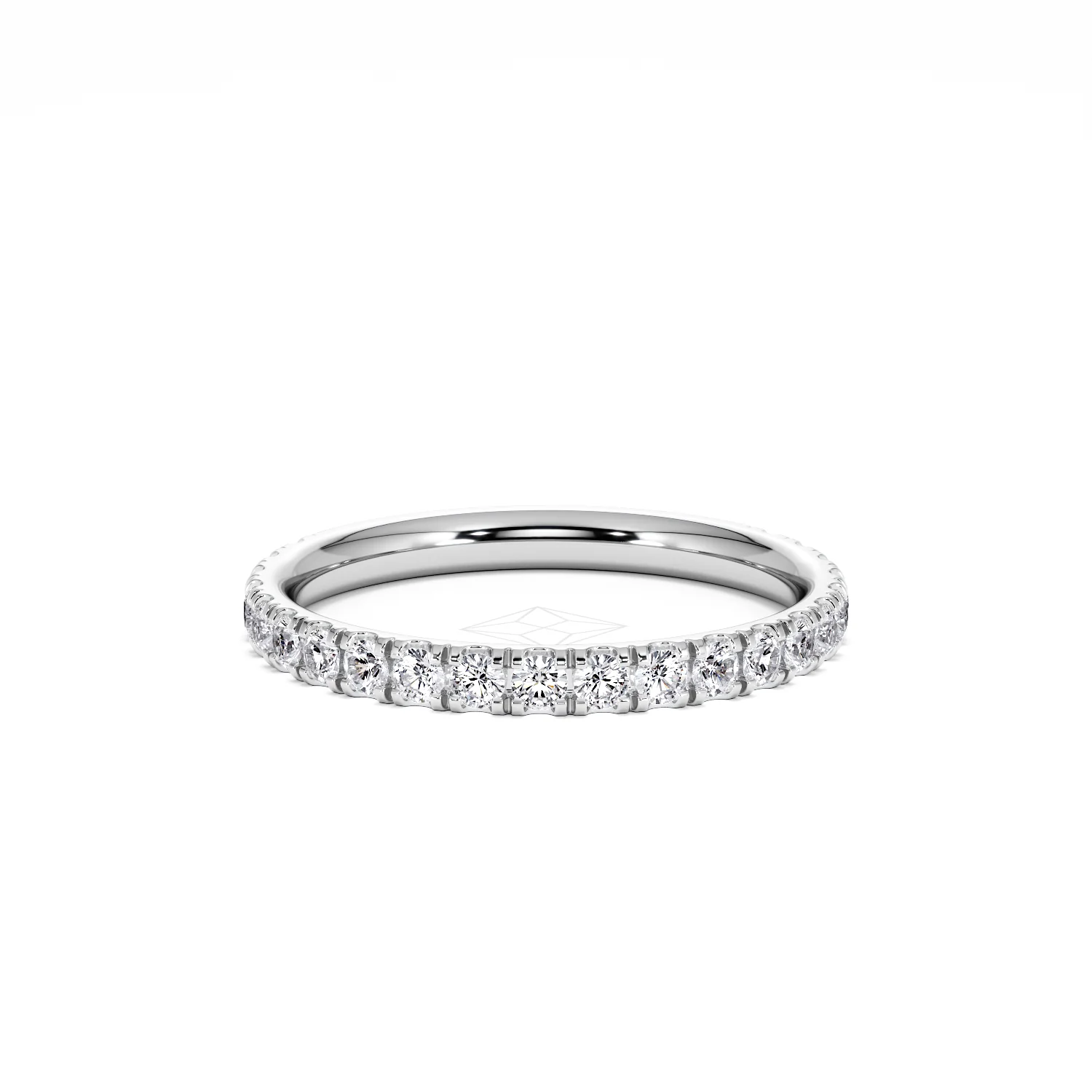 Amora 0.50ct Diamond Set Ring Set in 18K White Gold - Image 11