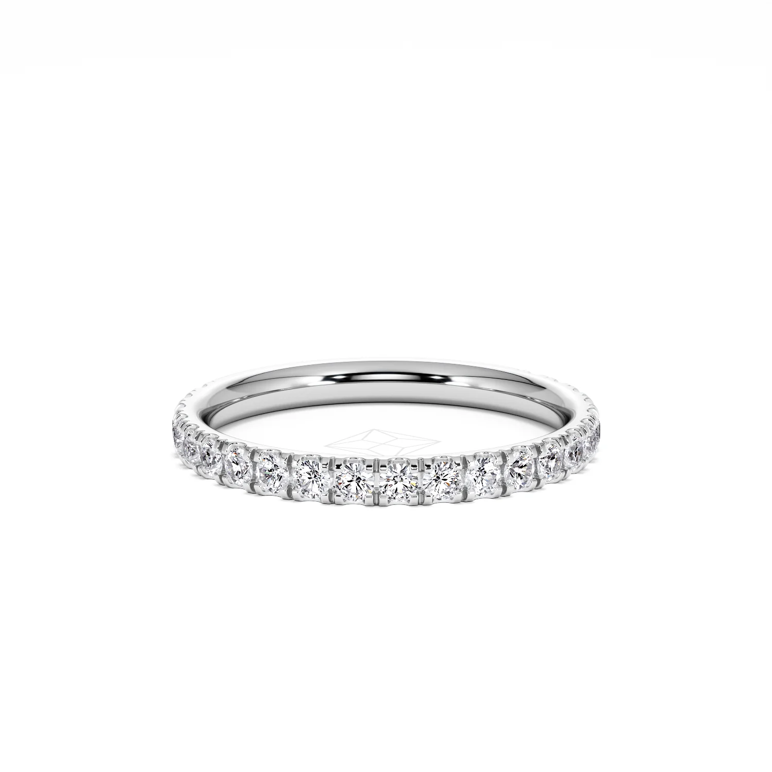 Amora 0.50ct Diamond Set Ring Set in 18K White Gold - Image 12
