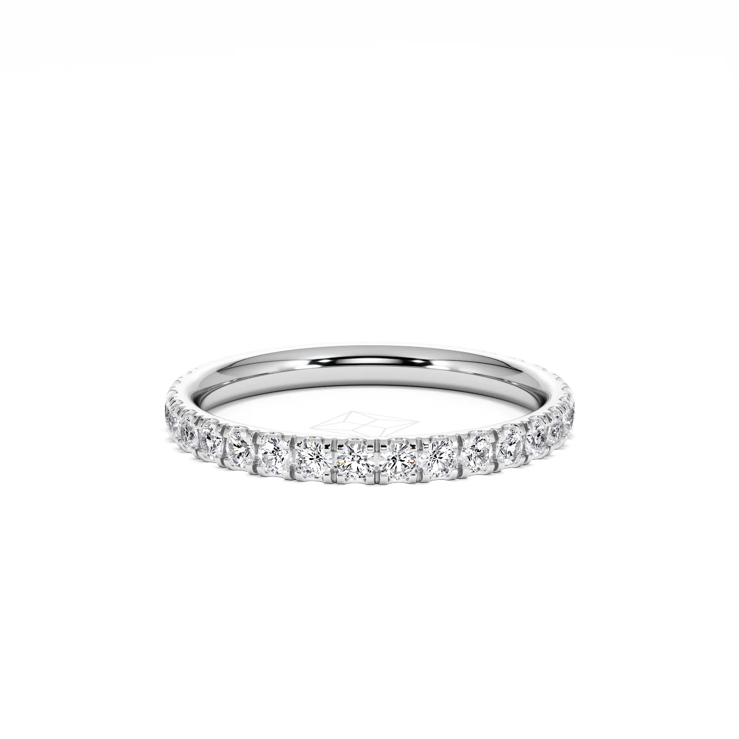 Amora 0.50ct Diamond Set Ring Set in 18K White Gold - Image 13