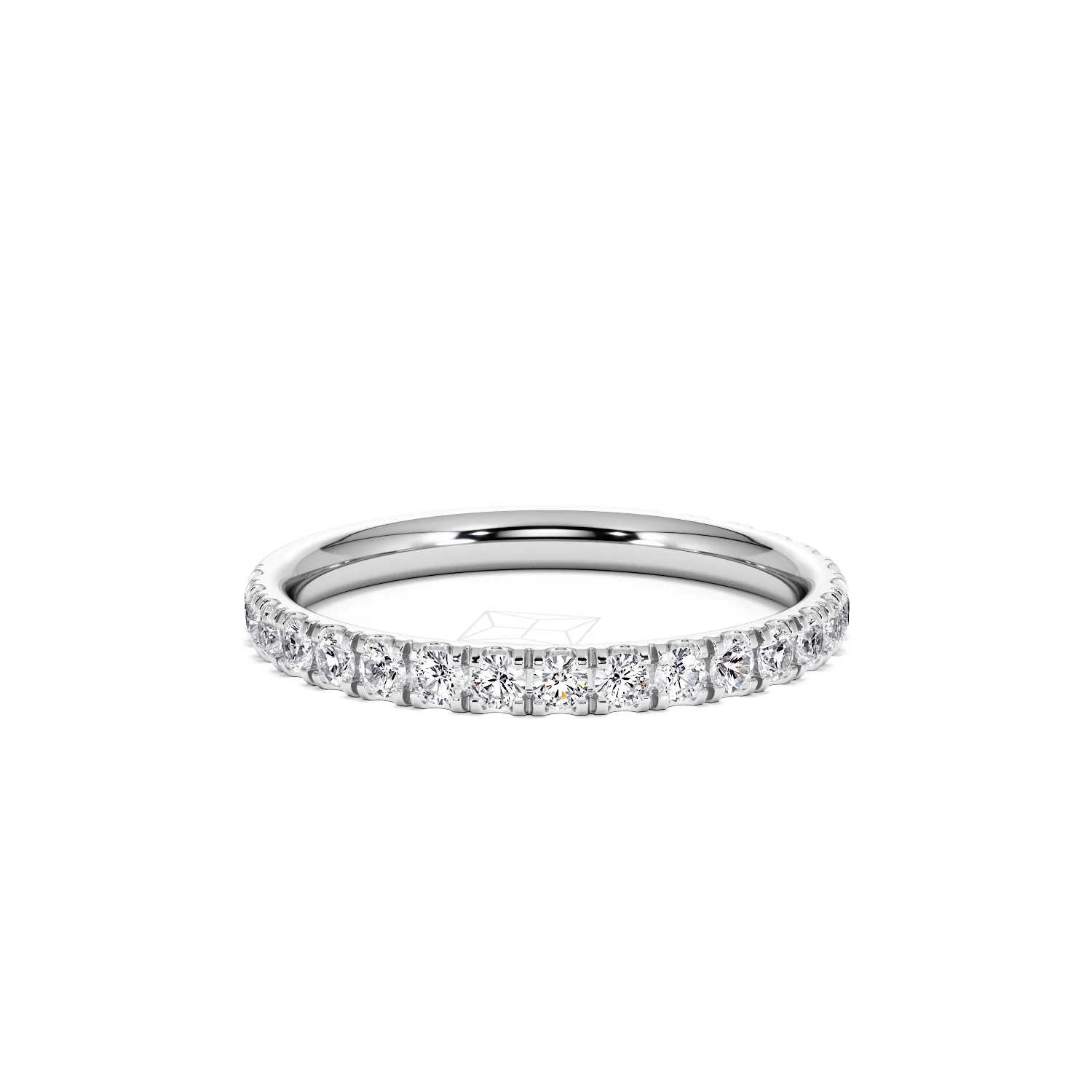Amora 0.50ct Diamond Set Ring Set in 18K White Gold - Image 17