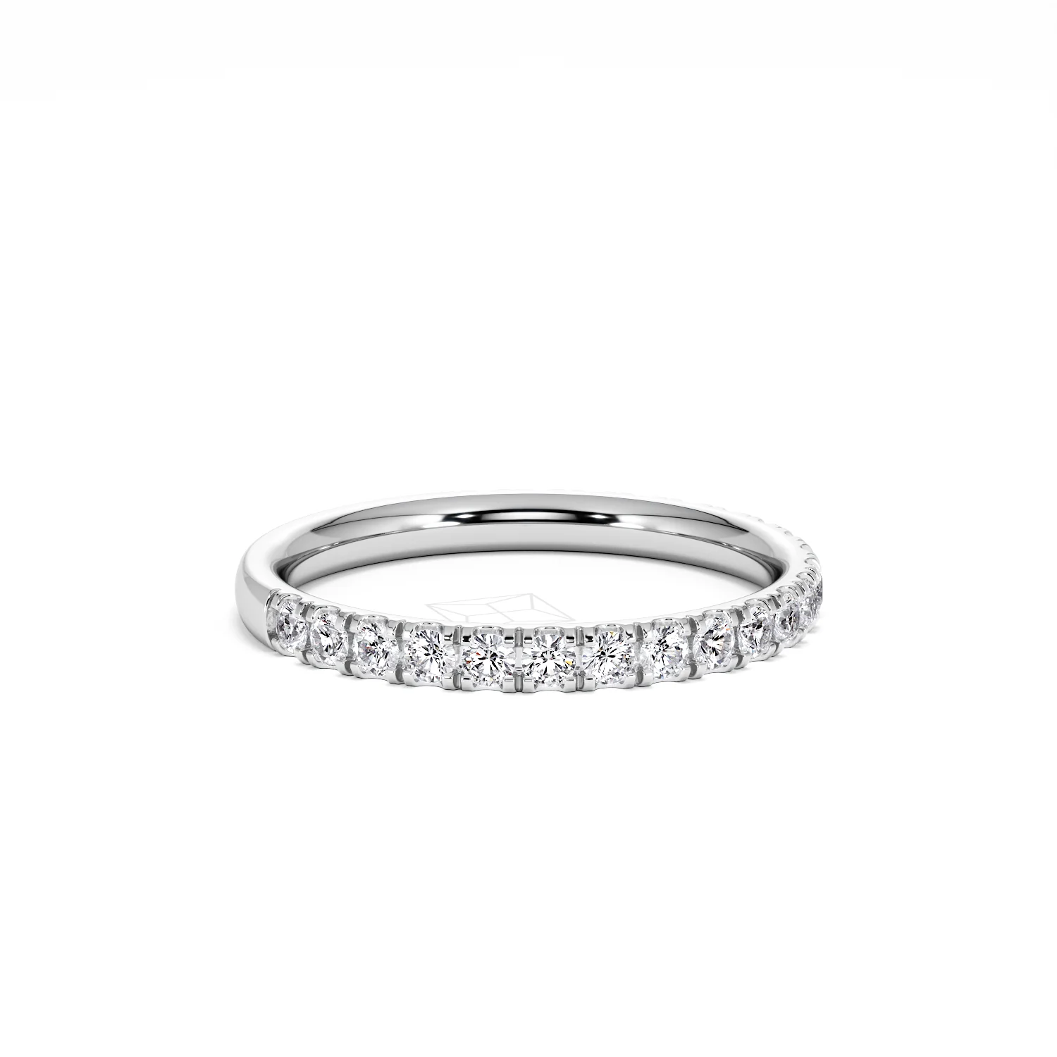 Amora 0.50ct Diamond Set Ring Set in 18K White Gold - Image 25