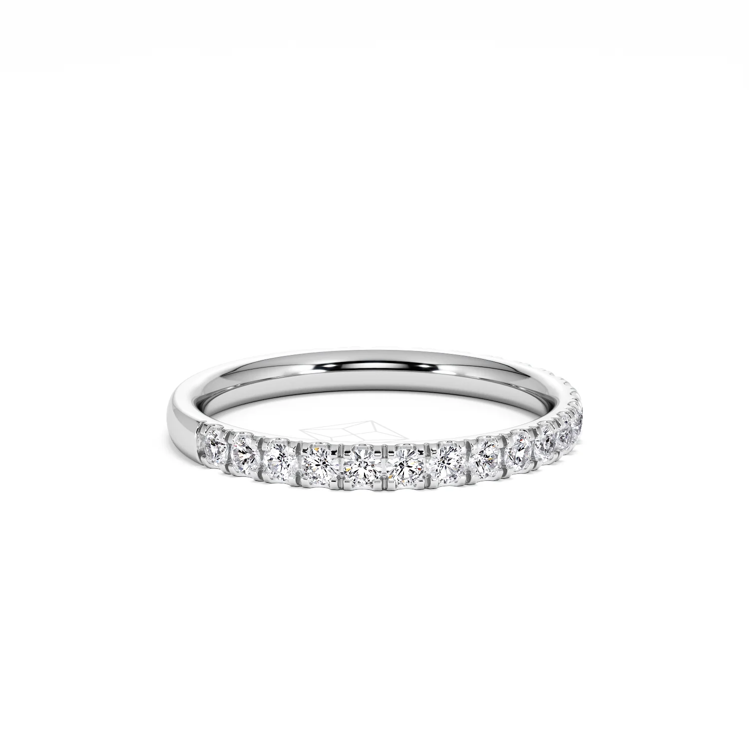 Amora 0.50ct Diamond Set Ring Set in 18K White Gold - Image 26