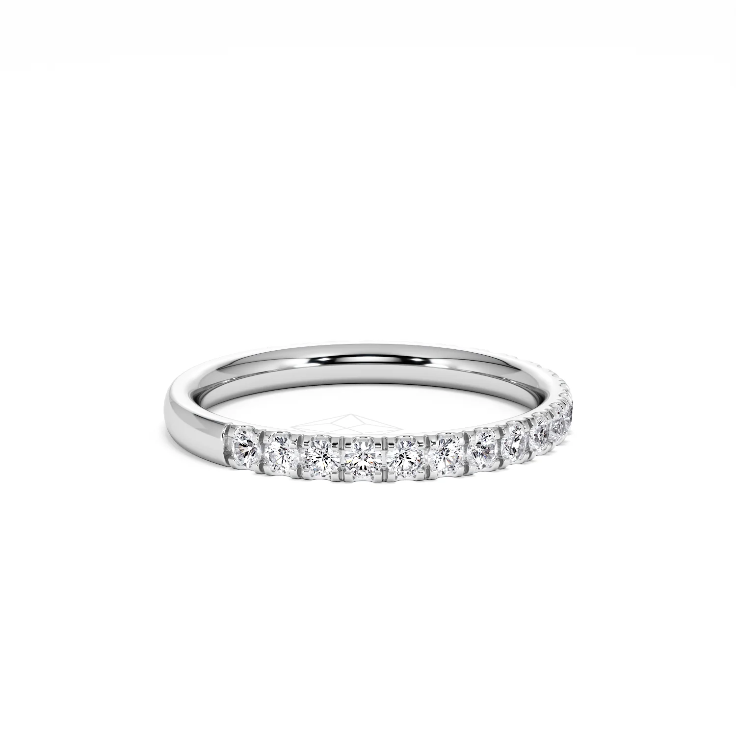 Amora 0.50ct Diamond Set Ring Set in 18K White Gold - Image 29