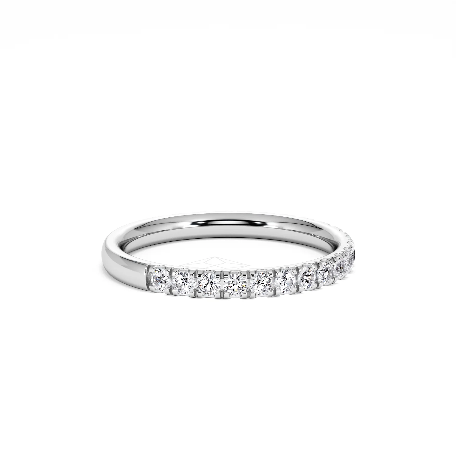 Amora 0.50ct Diamond Set Ring Set in 18K White Gold - Image 30