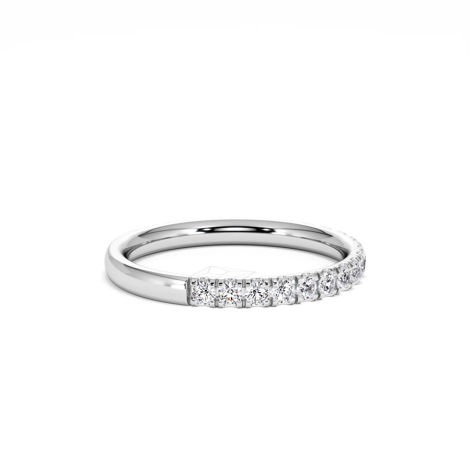 Amora 0.50ct Diamond Set Ring Set in 18K White Gold - Image 34
