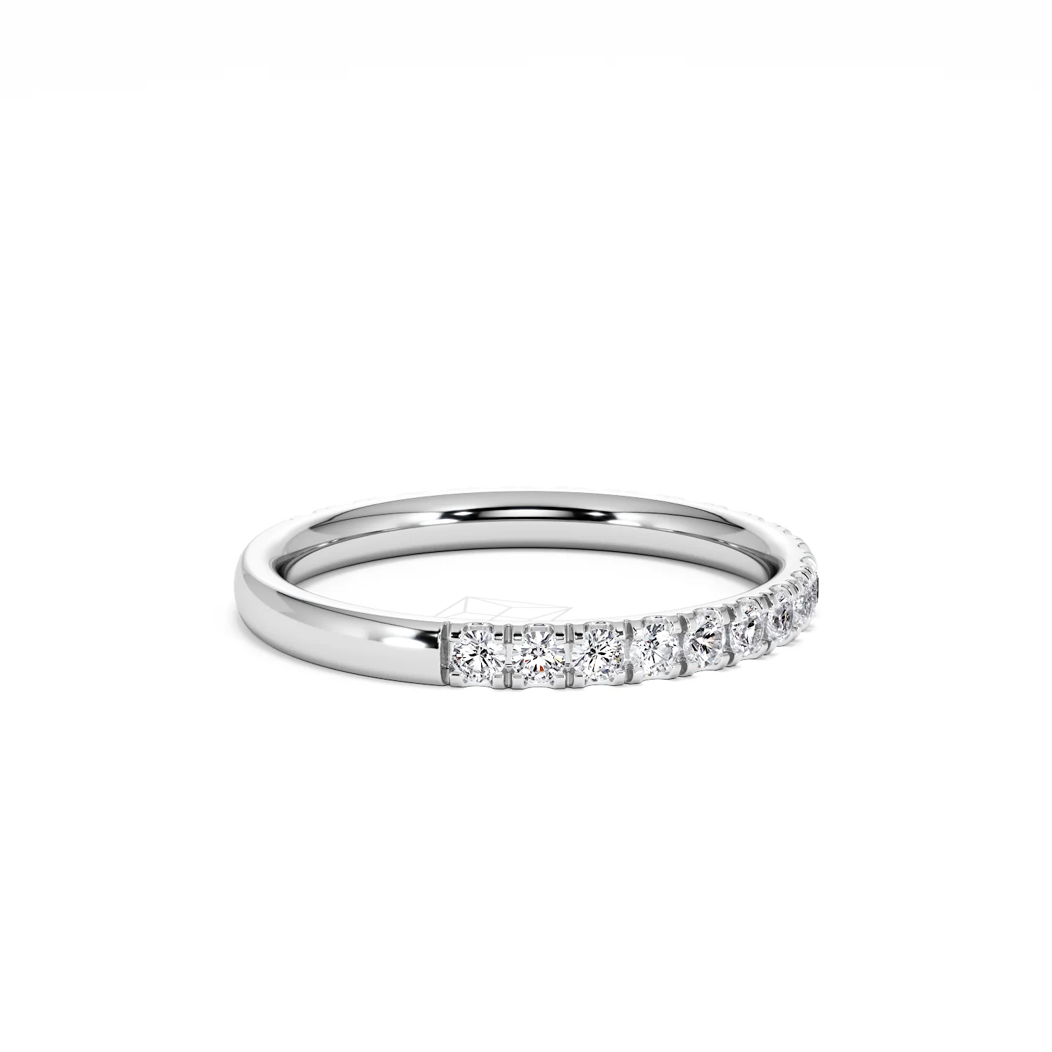 Amora 0.50ct Diamond Set Ring Set in 18K White Gold - Image 35
