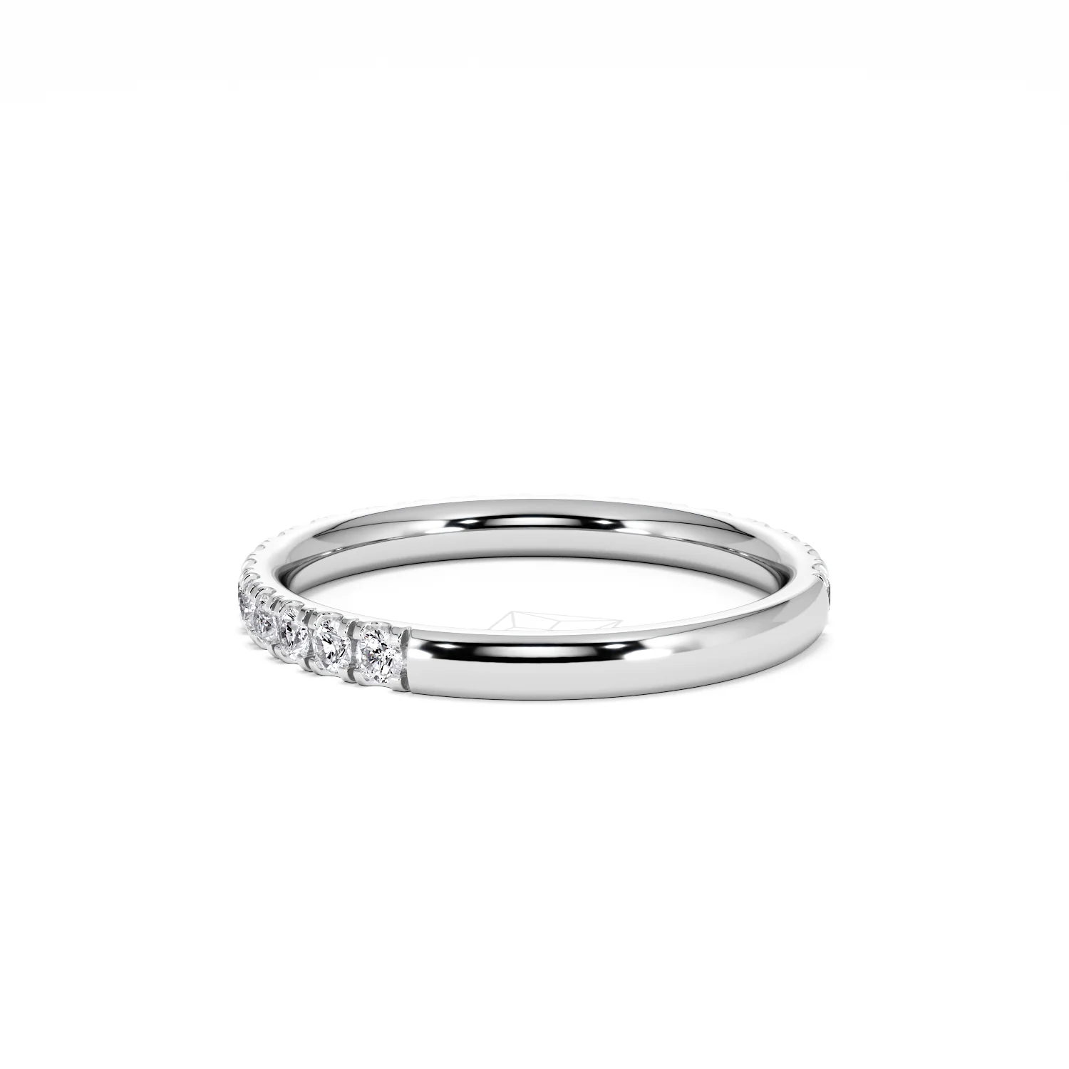 Amora 0.50ct Diamond Set Ring Set in 18K White Gold - Image 56