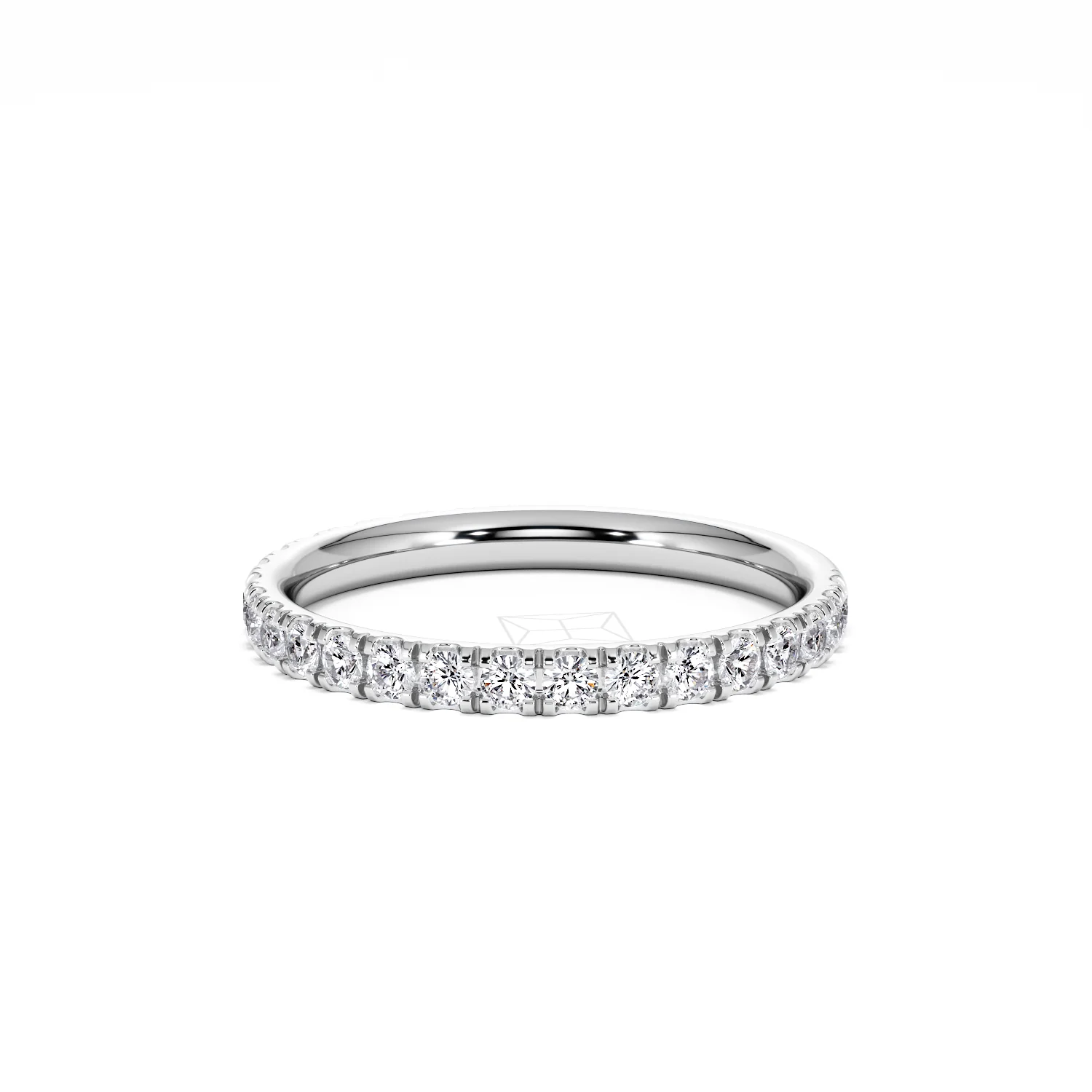 Amora 0.50ct Diamond Set Ring Set in 18K White Gold - Image 82