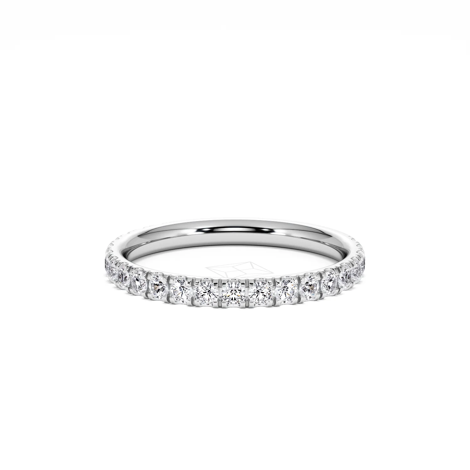 Amora 0.50ct Diamond Set Ring Set in 18K White Gold - Image 86