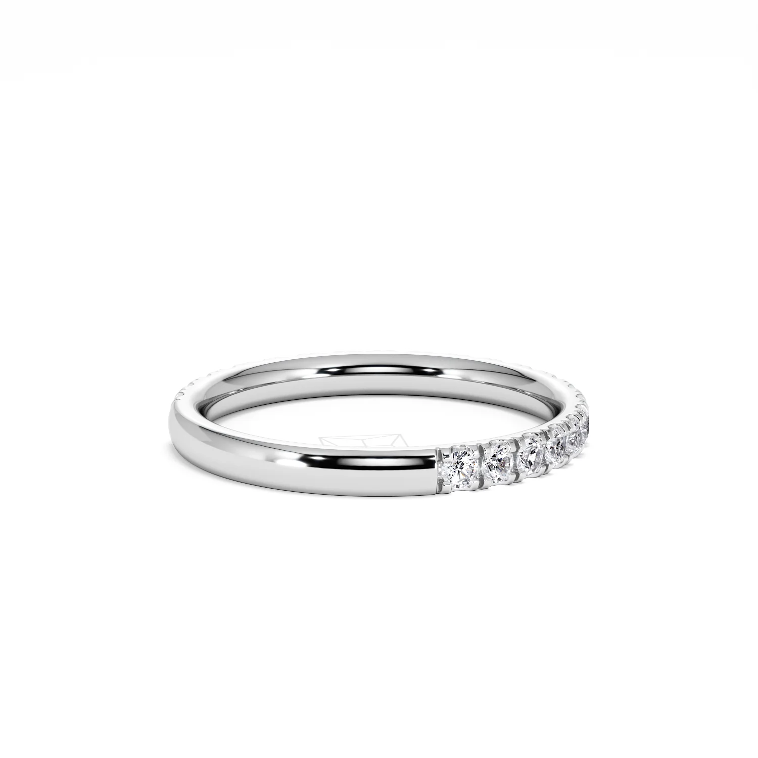 Amora 0.50ct Diamond Set Ring Set in Platinum - Image 42