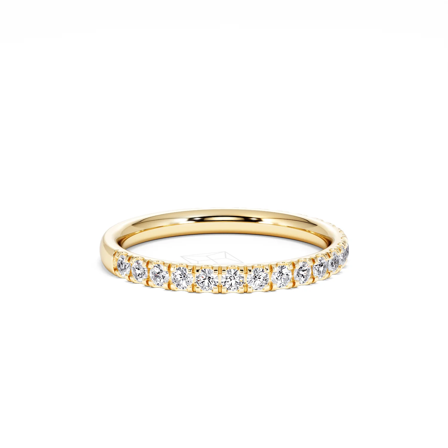 Amora 0.50ct Lab Diamond Set Ring Set in 18K Gold - Image 25