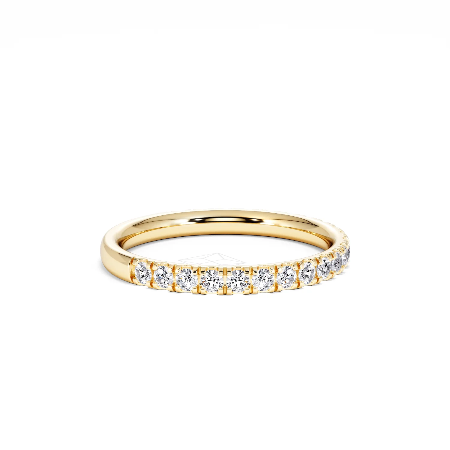 Amora 0.50ct Lab Diamond Set Ring Set in 18K Gold - Image 28