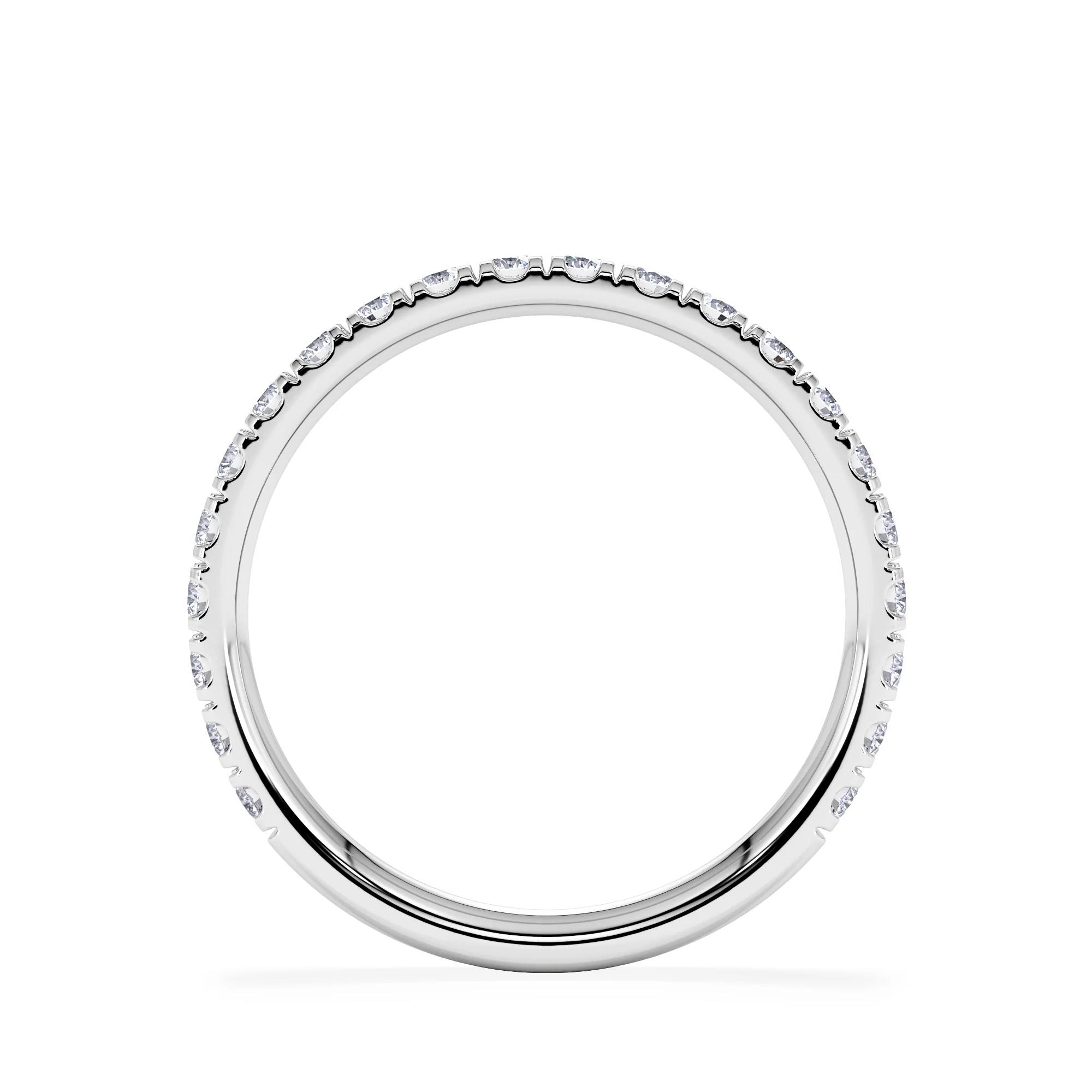 Amora 0.50ct Lab Diamond Set Ring Set in 18K White Gold - Image 3