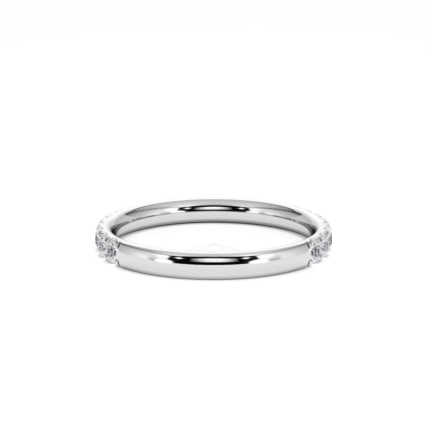 Amora 0.50ct Lab Diamond Set Ring Set in 18K White Gold - Image 50