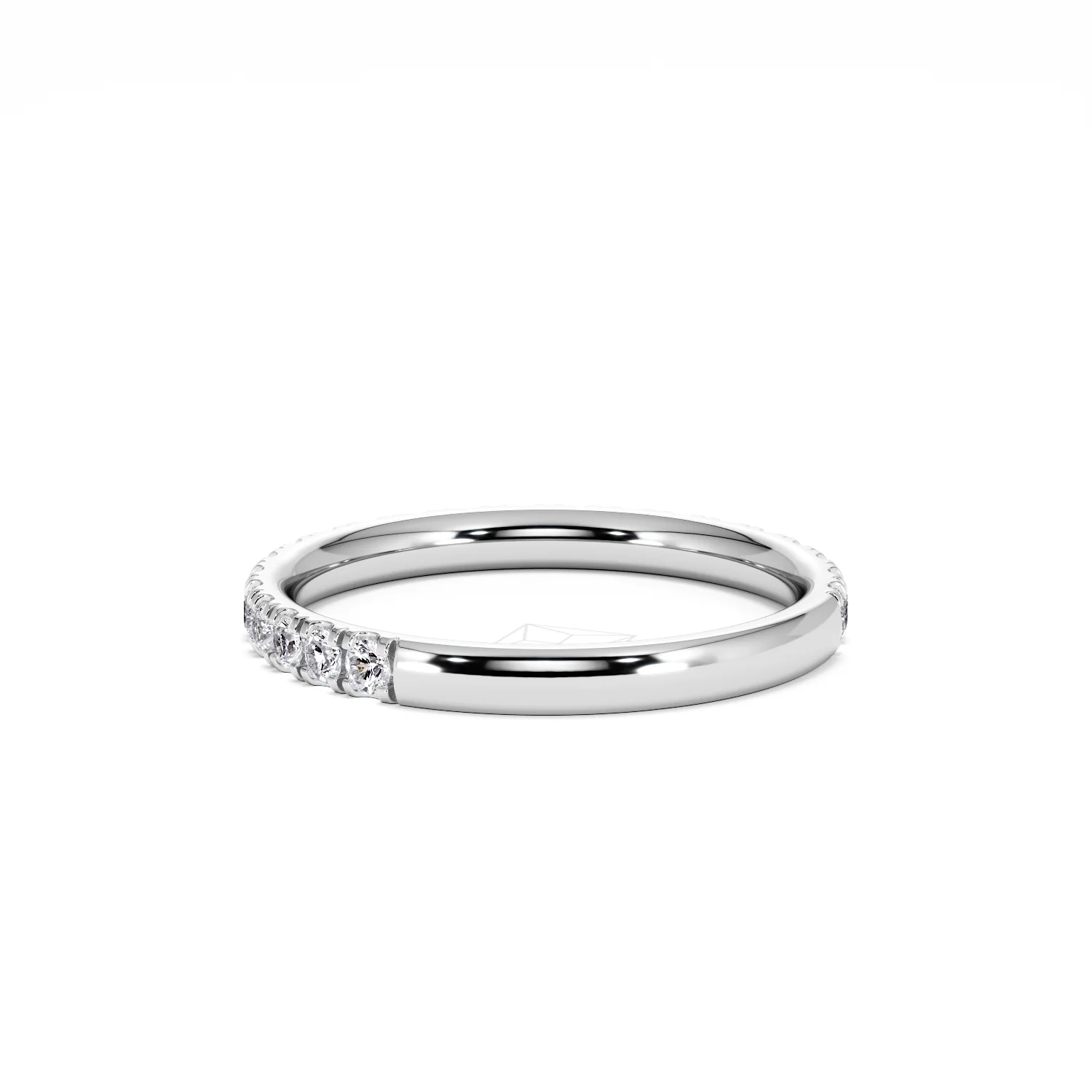 Amora 0.50ct Lab Diamond Set Ring Set in 18K White Gold - Image 55