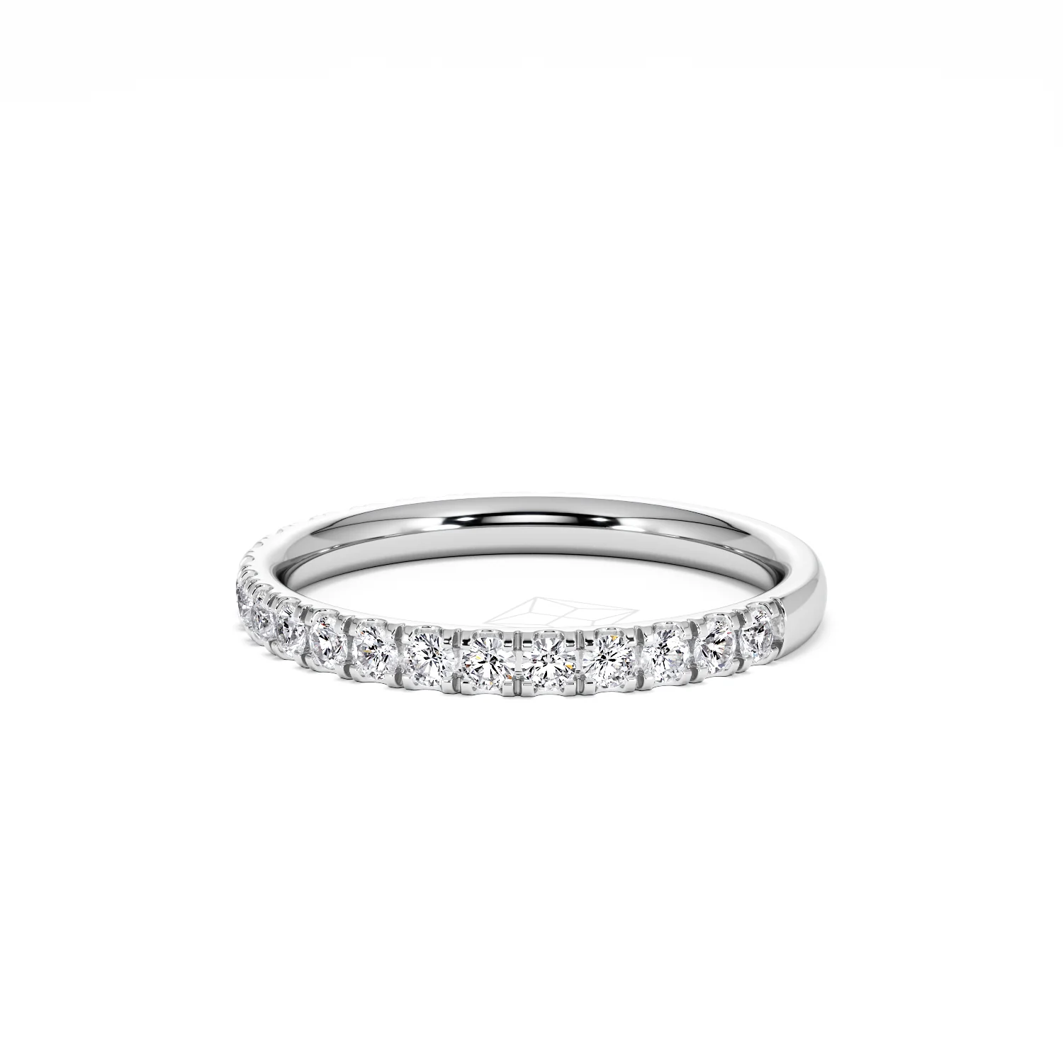 Amora 0.50ct Lab Diamond Set Ring Set in 18K White Gold - Image 74
