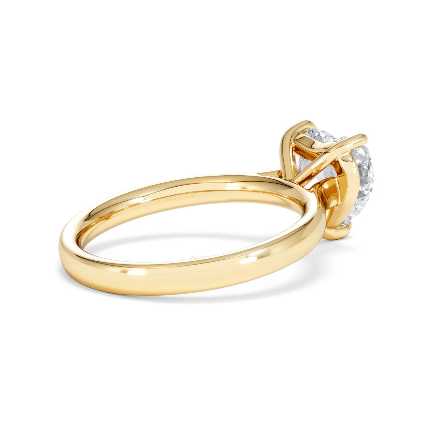 Amora Heart 2.00ct Lab Diamond Engagement Ring F/VS Set in 18K Gold - Image 36