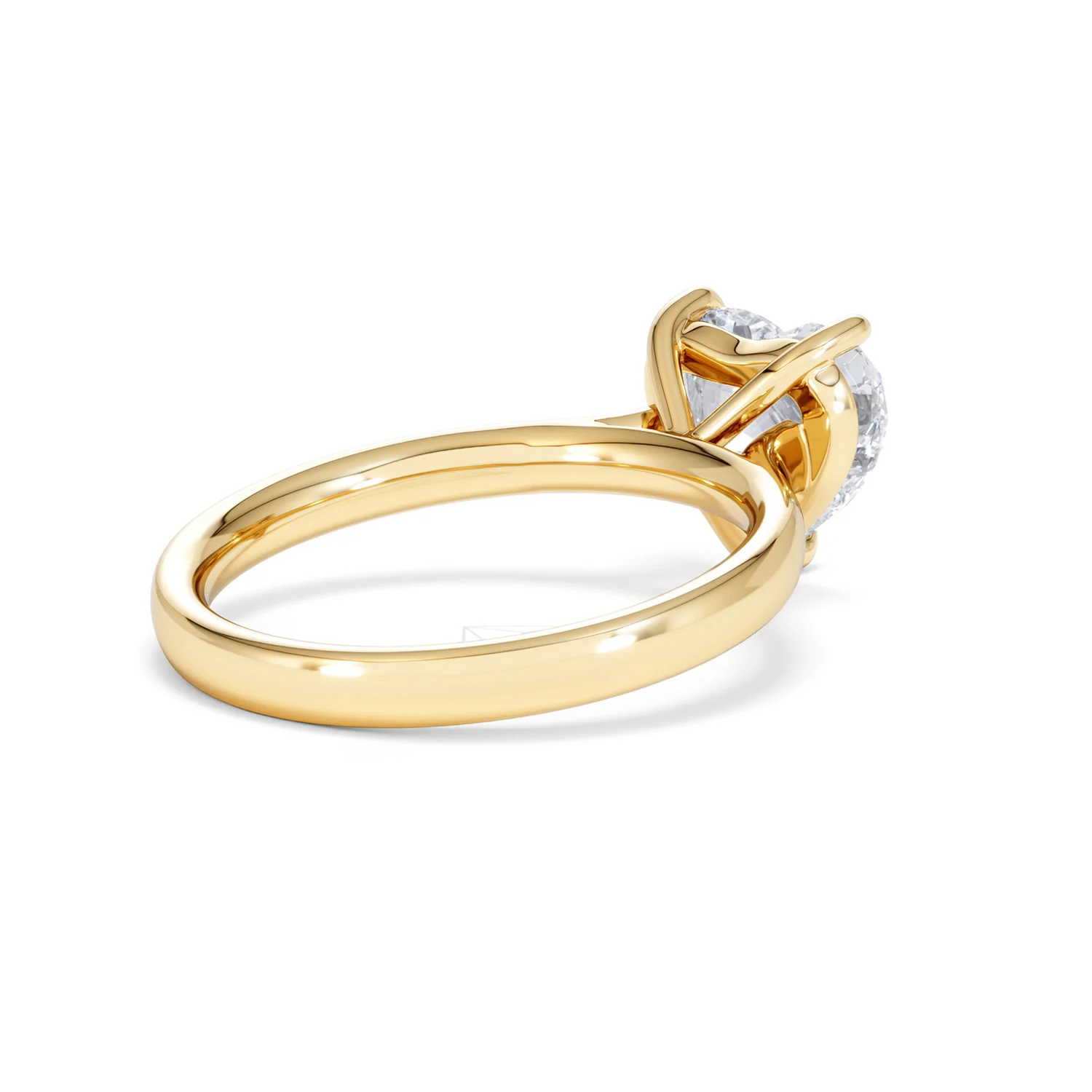 Amora Heart 2.00ct Lab Diamond Engagement Ring F/VS Set in 18K Gold - Image 38