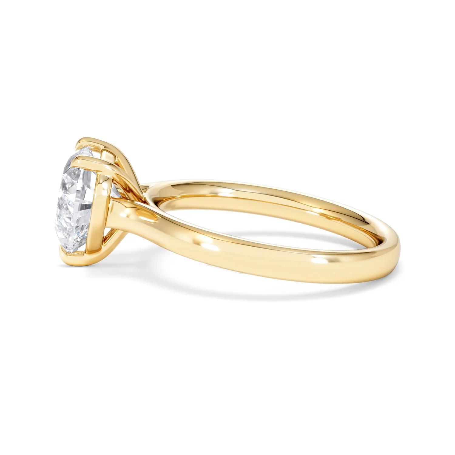 Amora Heart 2.00ct Lab Diamond Engagement Ring F/VS Set in 18K Gold - Image 68