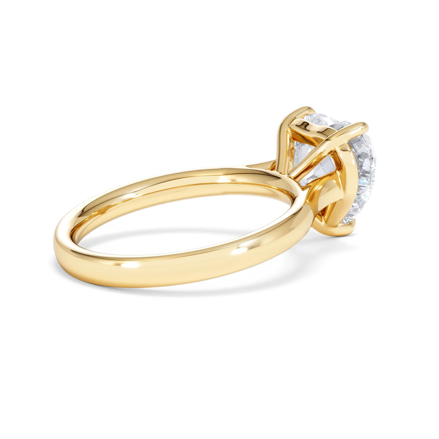 Amora Heart 3.00ct Lab Diamond Engagement Ring G/VS Set in 18K Gold - Image 35