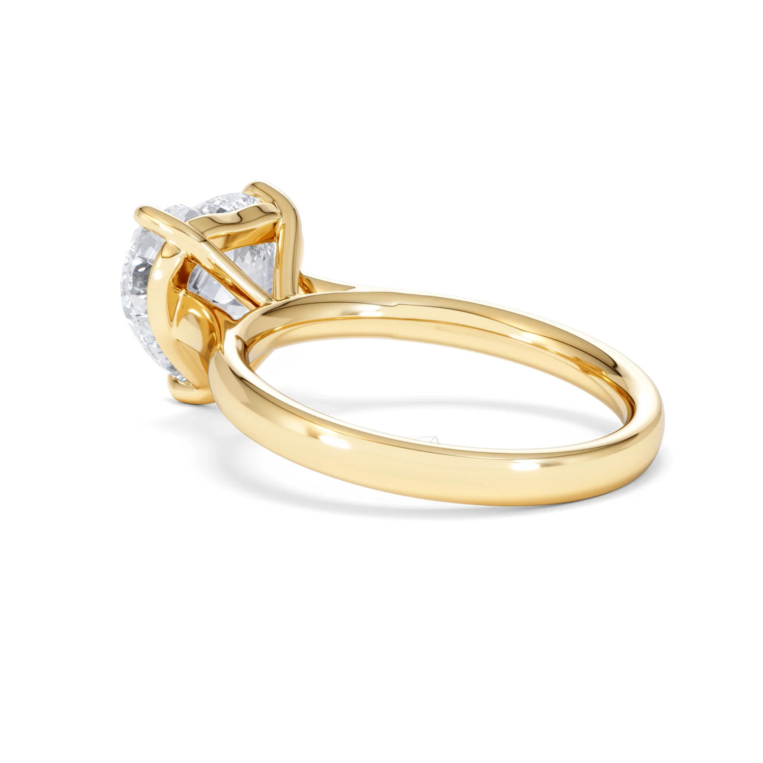 Amora Heart 3.00ct Lab Diamond Engagement Ring G/VS Set in 18K Gold - Image 59