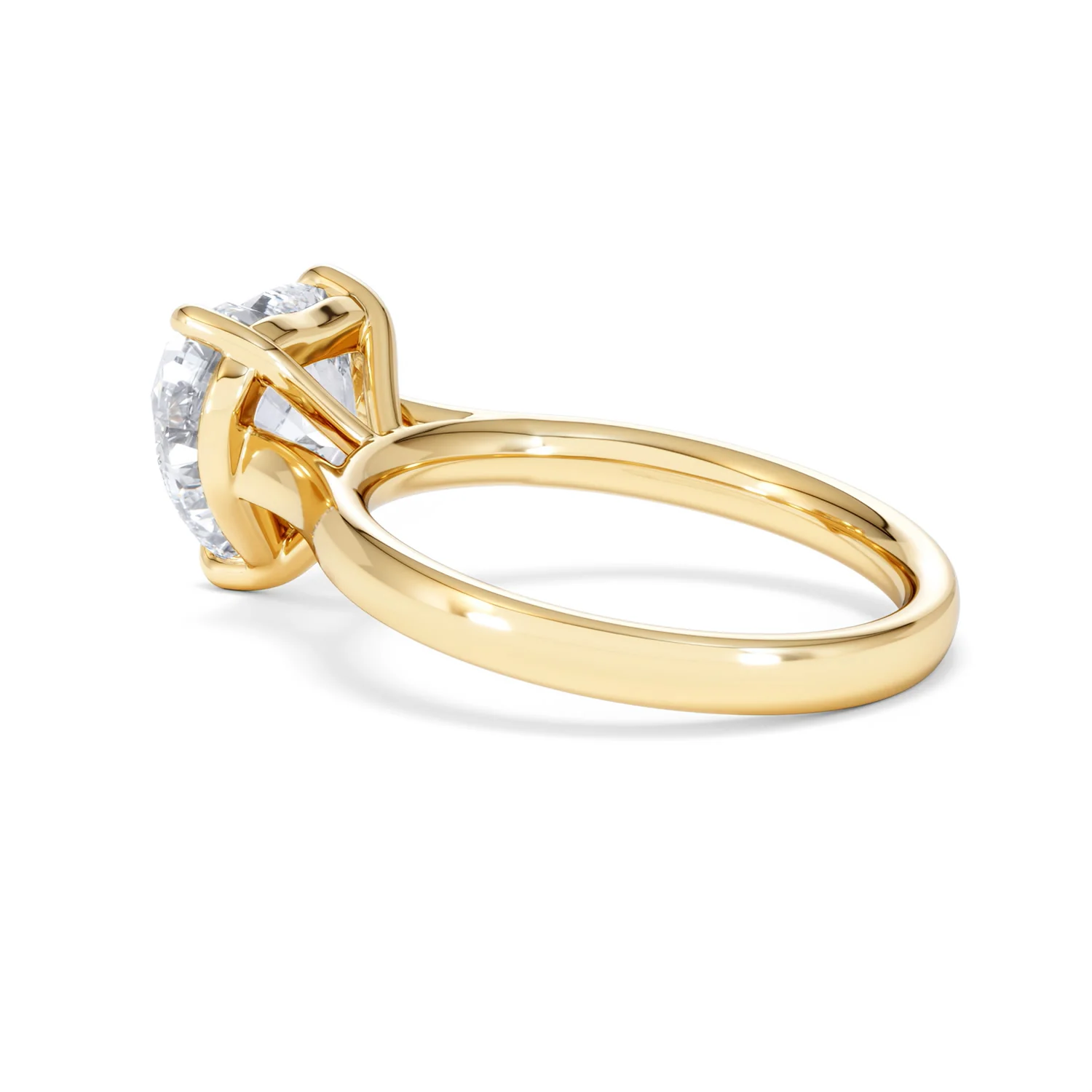 Amora Heart 3.00ct Lab Diamond Engagement Ring G/VS Set in 18K Gold - Image 61