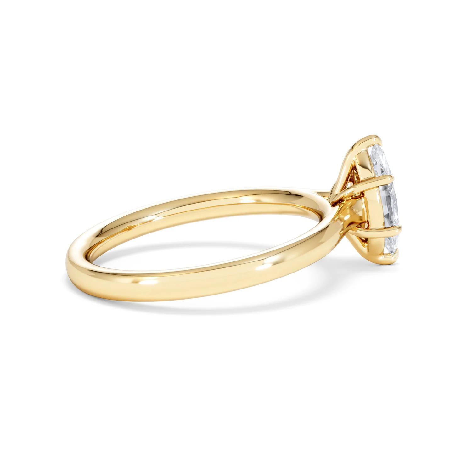 Amora Marquise 0.50ct Lab Diamond Engagement Ring F/VS Set in 18K Gold - Image 31