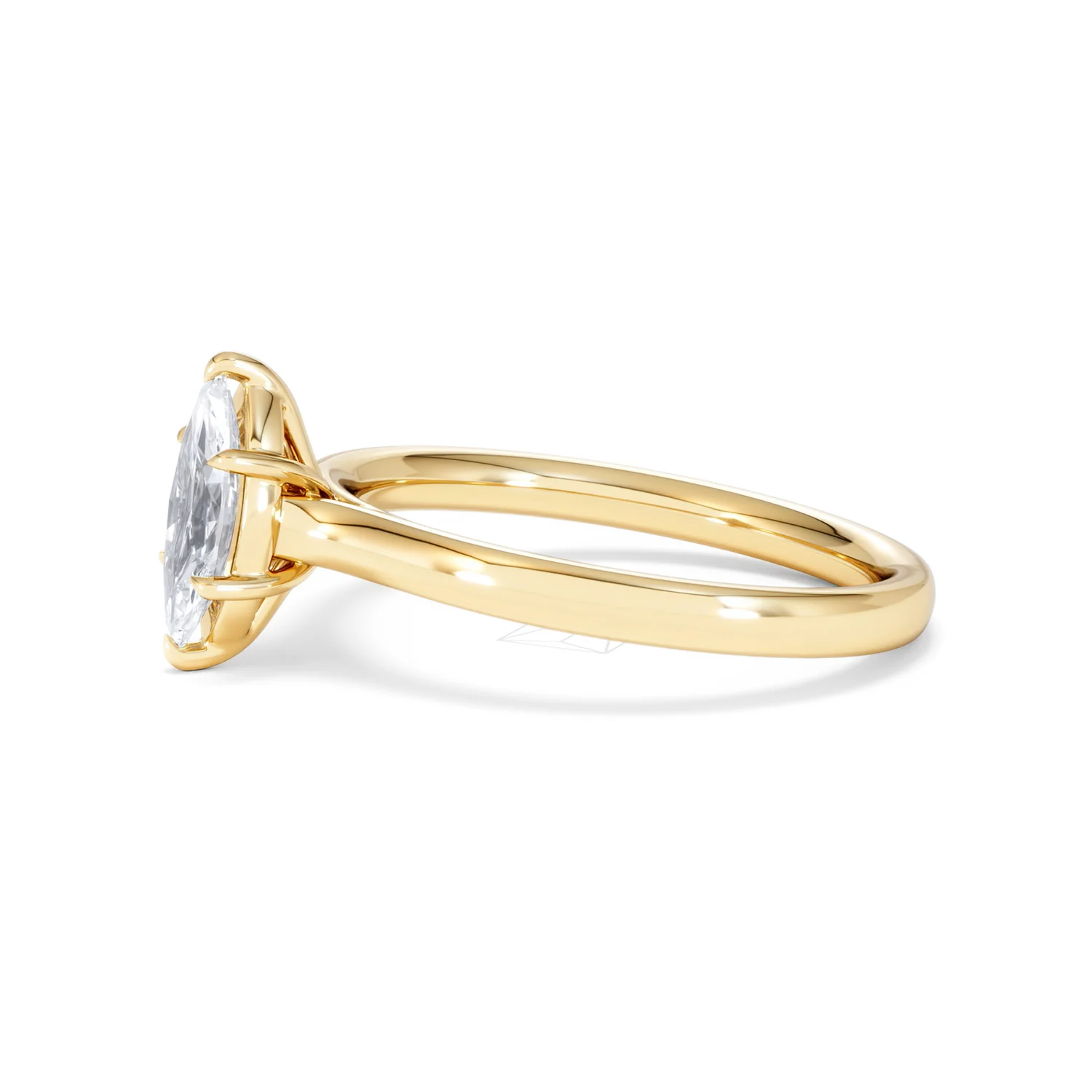 Amora Marquise 0.50ct Lab Diamond Engagement Ring F/VS Set in 18K Gold - Image 72