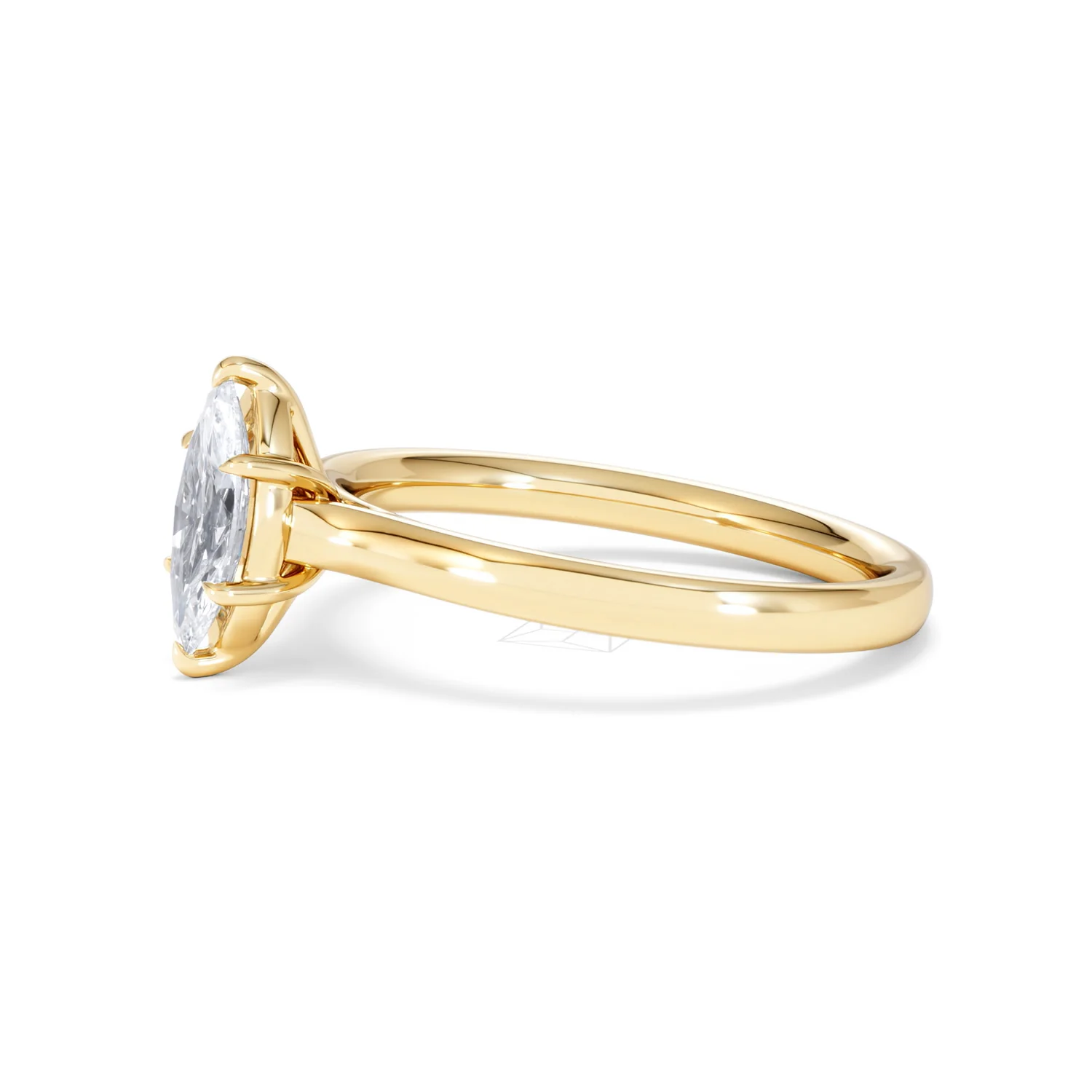 Amora Marquise 0.50ct Lab Diamond Engagement Ring F/VS Set in 18K Gold - Image 73