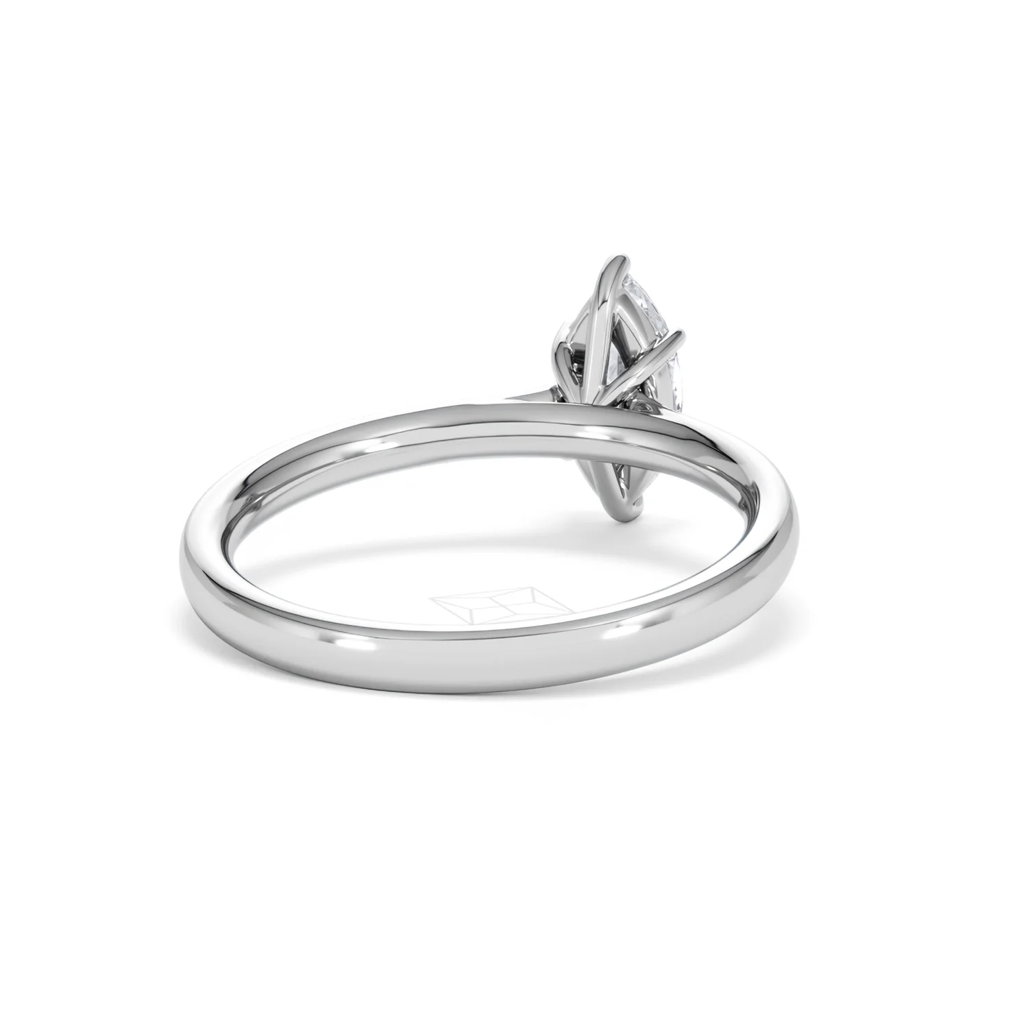 Amora Marquise 0.50ct Lab Diamond Engagement Ring F/VS Set in 18K White Gold - Image 43