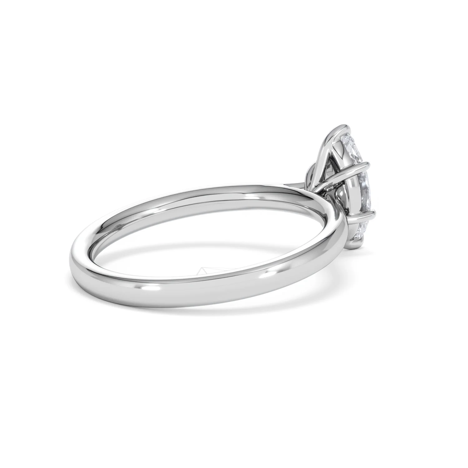 Amora Marquise 0.50ct Lab Diamond Engagement Ring F/VS Set in Platinum - Image 36