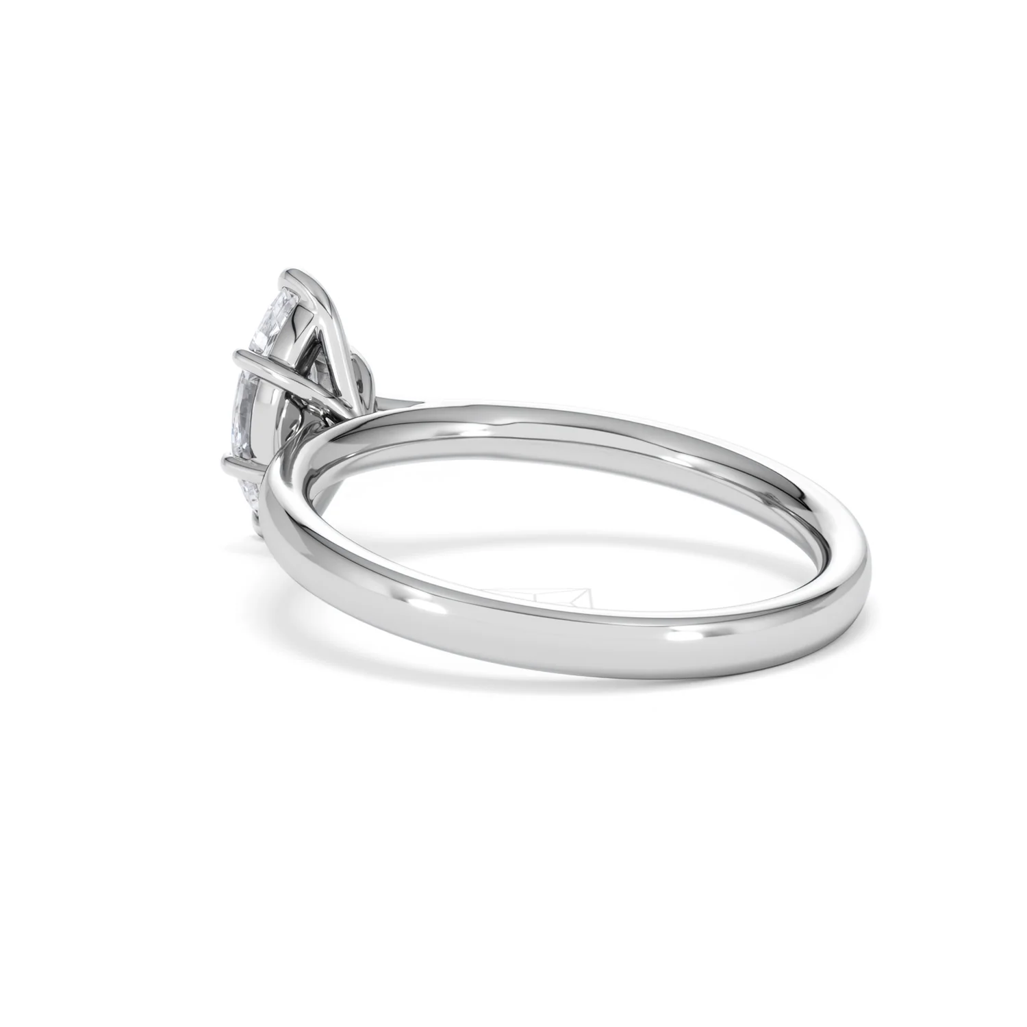 Amora Marquise 0.50ct Lab Diamond Engagement Ring F/VS Set in Platinum - Image 58