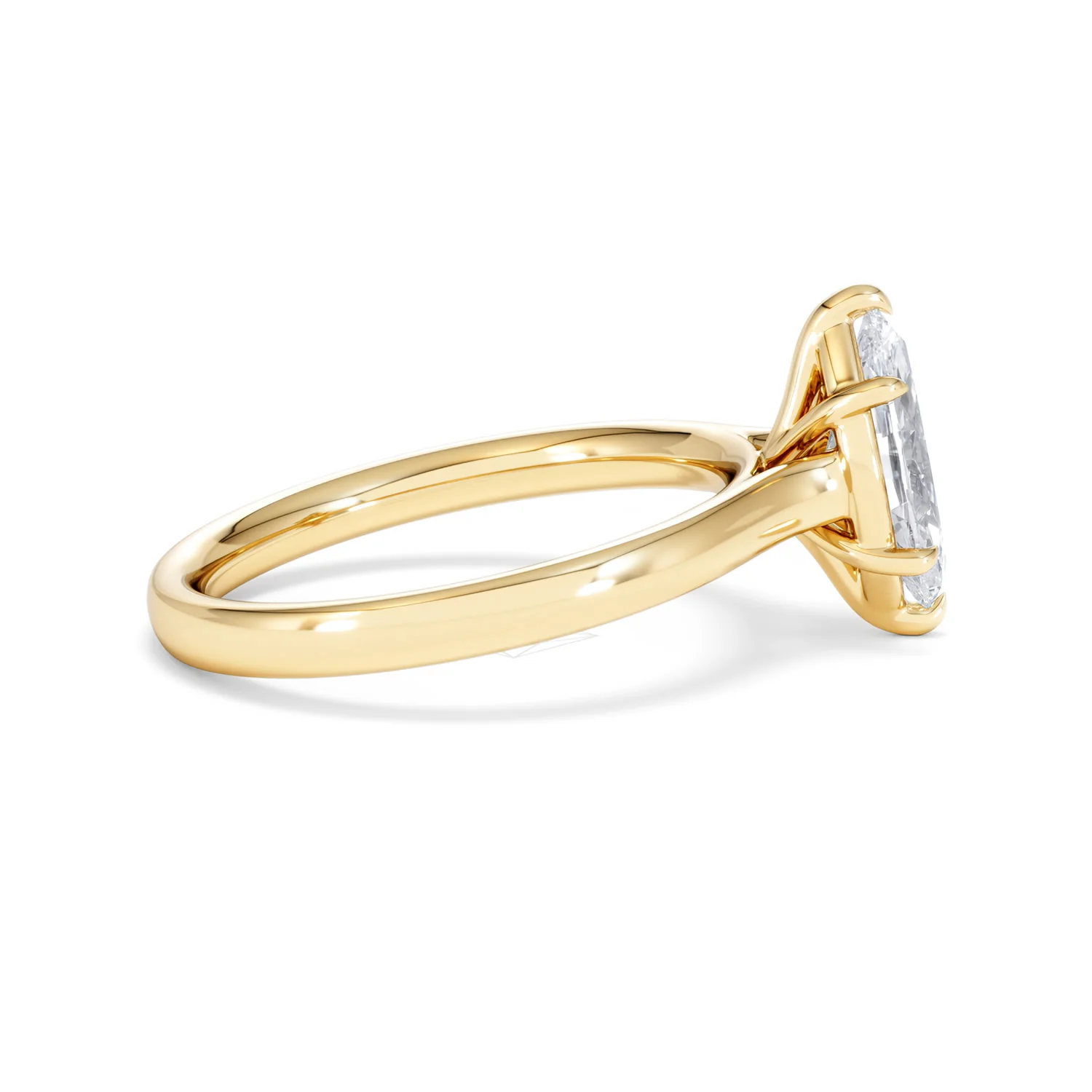 Amora Marquise 1.00ct Lab Diamond Engagement Ring F/VS Set in 18K Gold - Image 30