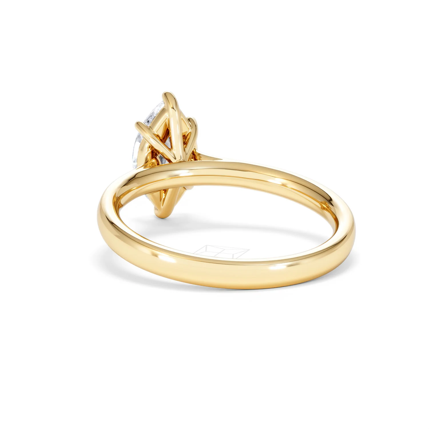Amora Marquise 1.00ct Lab Diamond Engagement Ring F/VS Set in 18K Gold - Image 55