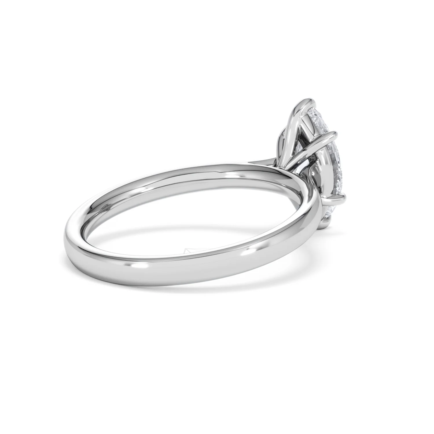 Amora Marquise 1.00ct Lab Diamond Engagement Ring F/VS Set in Platinum - Image 38