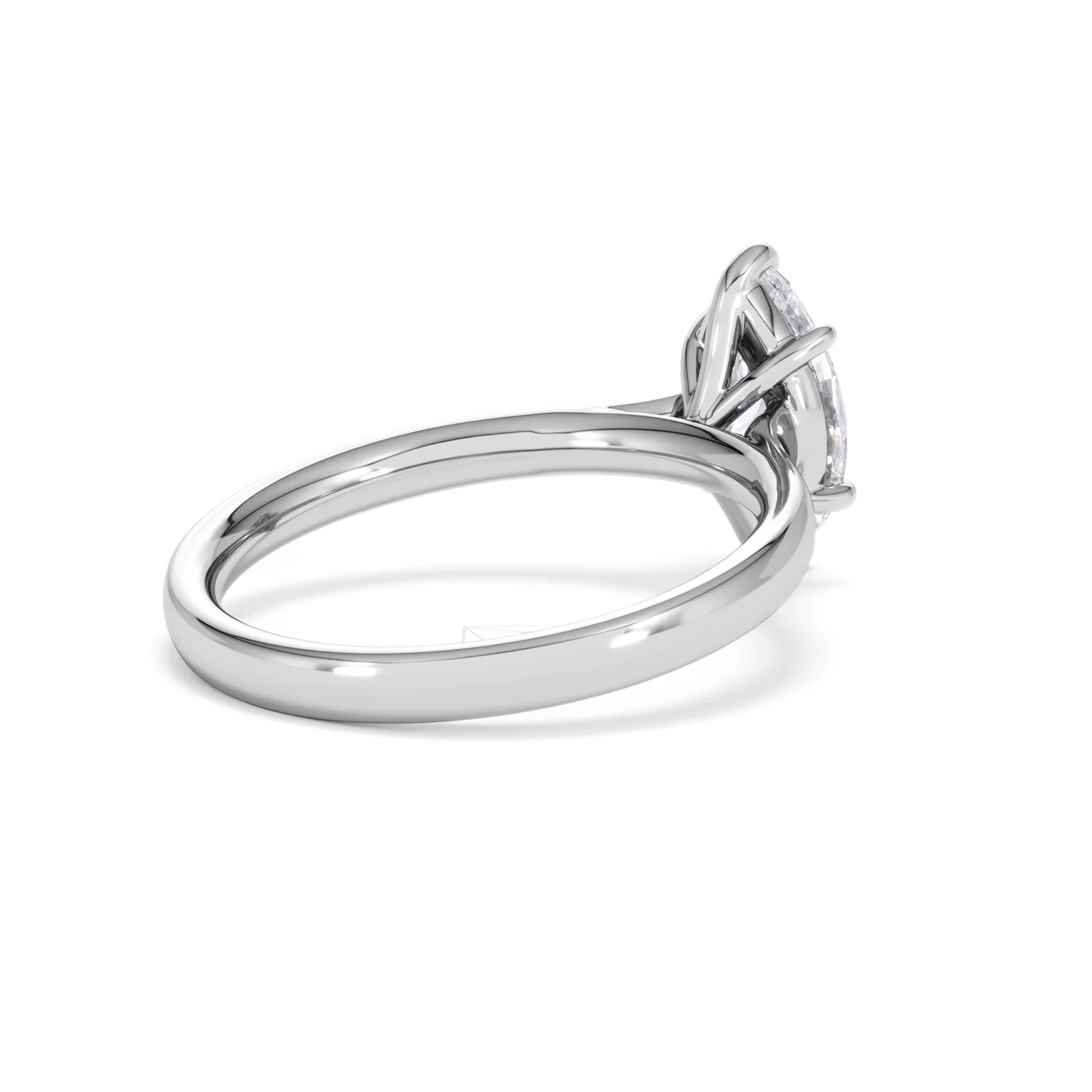 Amora Marquise 1.00ct Lab Diamond Engagement Ring F/VS Set in Platinum - Image 39