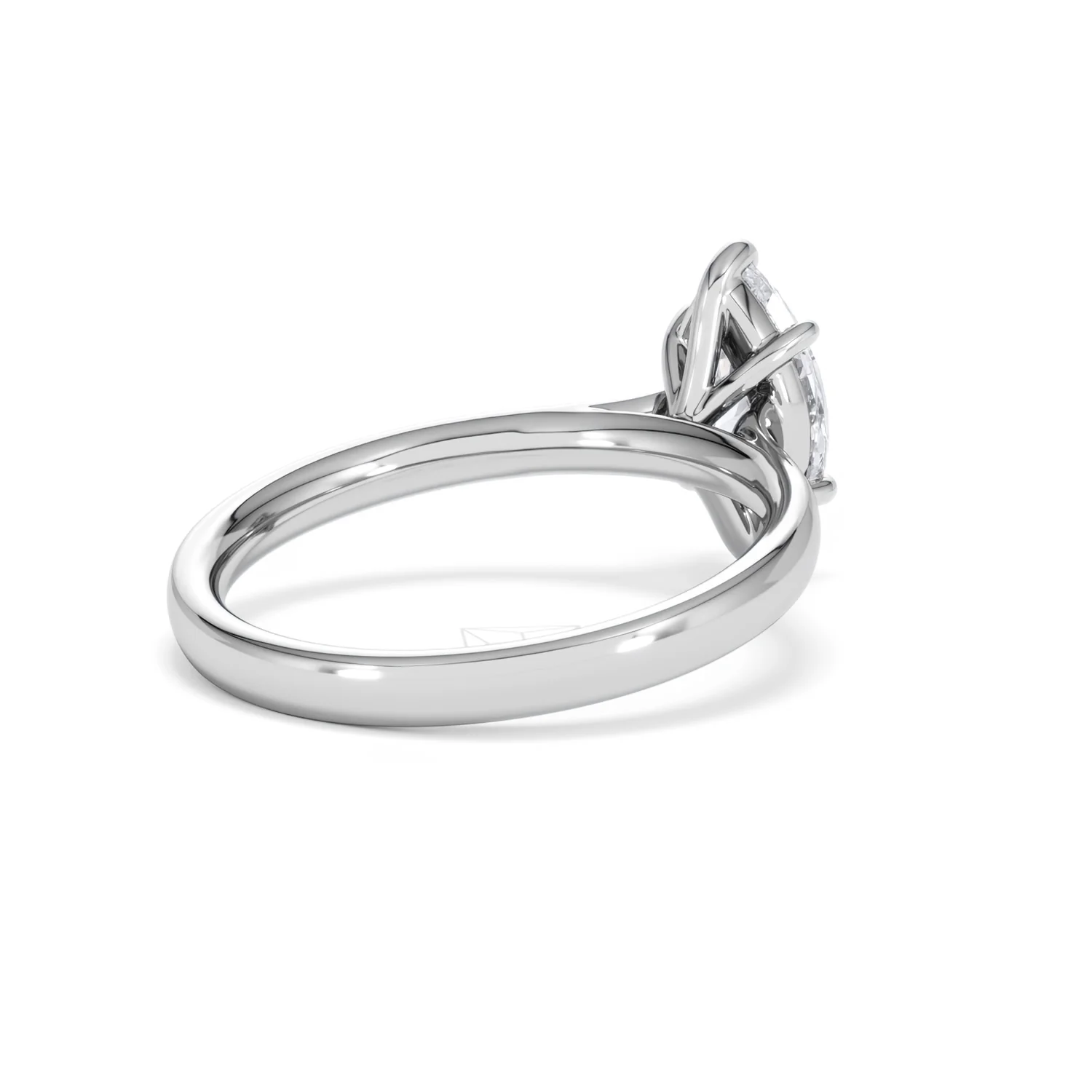 Amora Marquise 1.00ct Lab Diamond Engagement Ring F/VS Set in Platinum - Image 40
